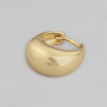 Women Gold-Plated Hoop Earrings